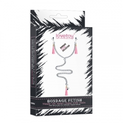 Nipple Clit Tassel Clamp With Chain